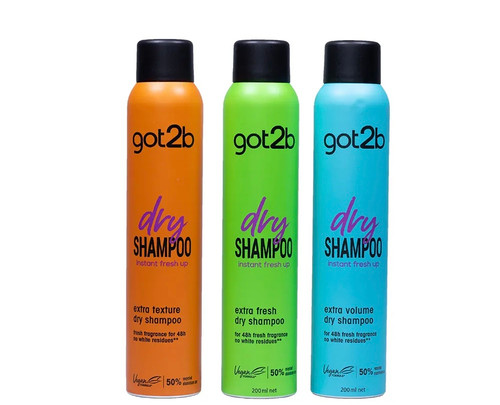 شامپو خشک got2b